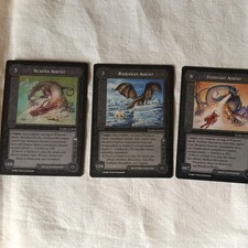 Meccg lot 3 cartes dragons