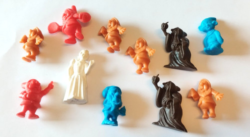 Ancien lot figurines roche - ancien,