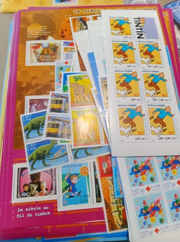 Lot 547 timbres - 547, france