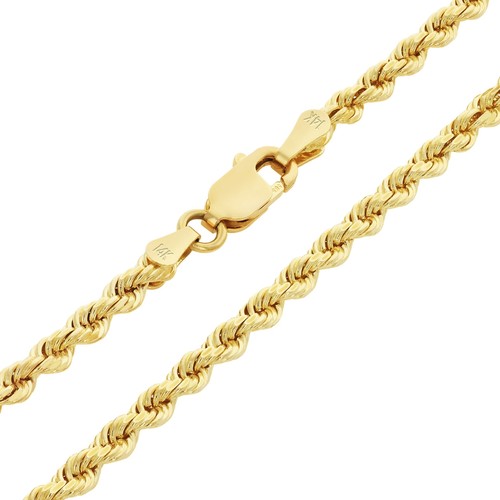 14k jaune 2mm - 2mm, diamant