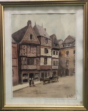 Tableau peinture Bretonne