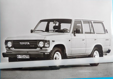 Photo Presse TOYOTA Land - Cruiser station wagon de 09 / 1981. M20
