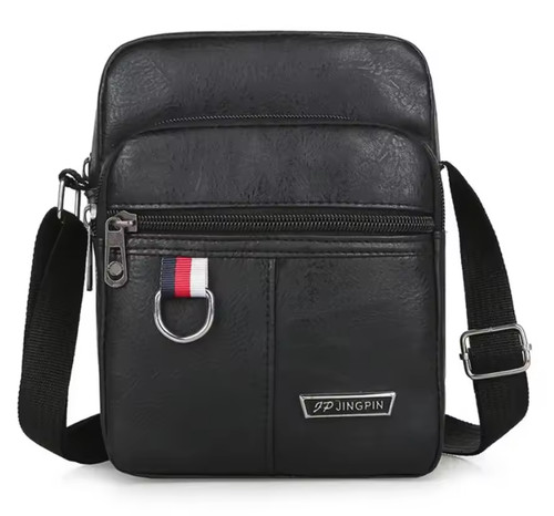 Sac bandoulière homme cuir - , pu