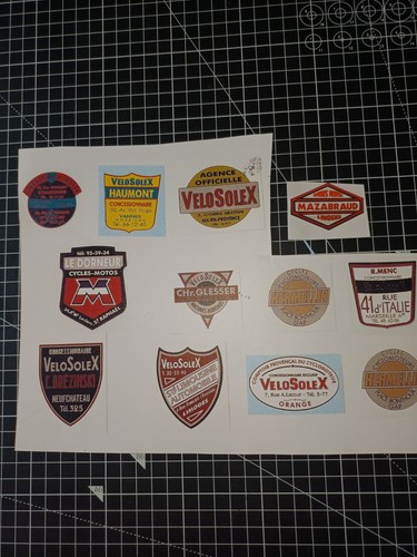 Solex autocollant de - autocollant,