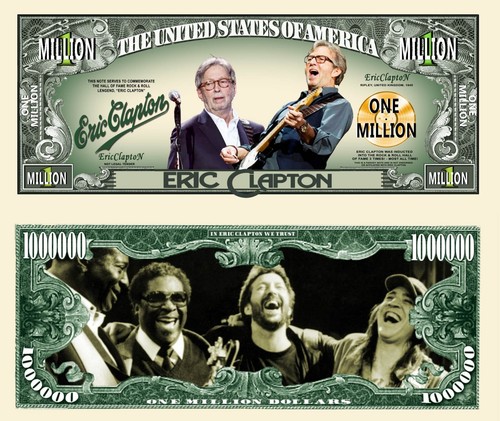 Eric clapton billet million - clapton,