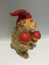 jouet ancien, singe mecanique