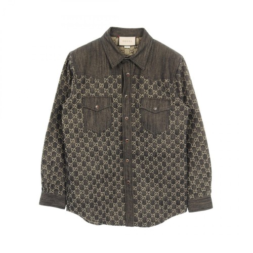 Veste denim chemise - veste,