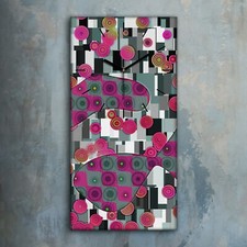 Horloge décorative sur toile