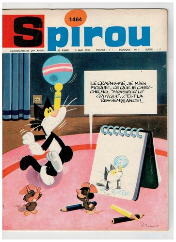 Spirou 1464 gaston - 1464,