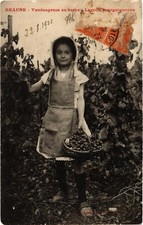 CPA Beaune Vendangeuse eu