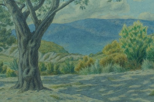 Ancien dessin henri - dessin, rivière