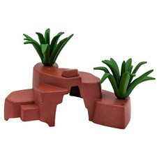 Playmobil roche marron grotte