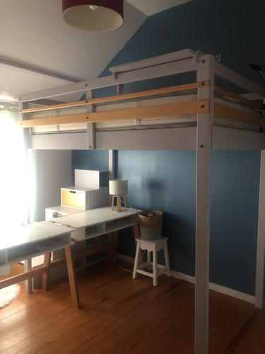 Lit mezzanine enfant ado - lit, /