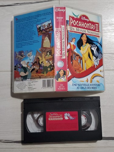 Vhs disney pocahontas - disney,