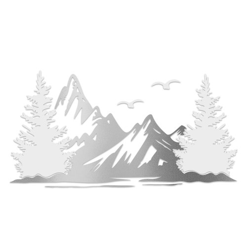 Lot autocollants montagne - d'autocollants,