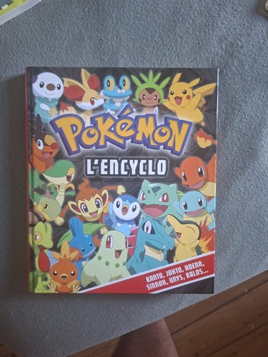 Pokemon encyclo livre - pokemon, guide
