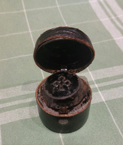 Ancien encrier voyage - de,