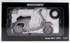 MINICHAMPS 1/12 VESPA 50  R – 1972 – SILVER  EN BOITE 122129600 TRES RARE COOL