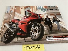 Benelli 900 Tornado tre RS brochure de vente catalogue prospectus moto publicité