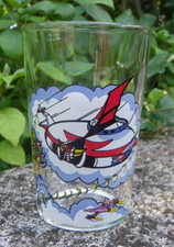 ANCIEN VERRE À MOUTARDE AMORA GOLDORAK ANTENNE 2 -