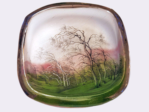 Henri bergé glass bowl - henri,