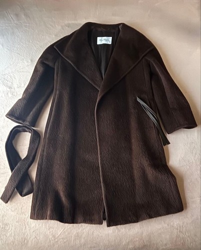 Manteau long maxmara marron - long,