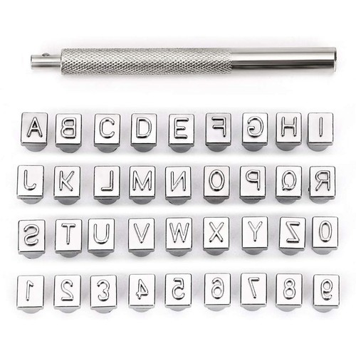 Ensemble tampons lettres - tampons,