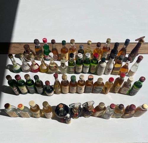Lot mignonnettes alcool - 54,