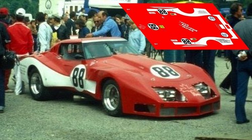 Autocollants corvette - autocollants,