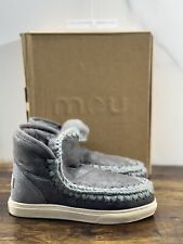 Mou Eskimo Snekaer Mou Casual Mou Botte Gris Daim 36