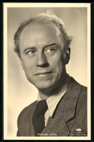 Carte postale acteur werner - carte,