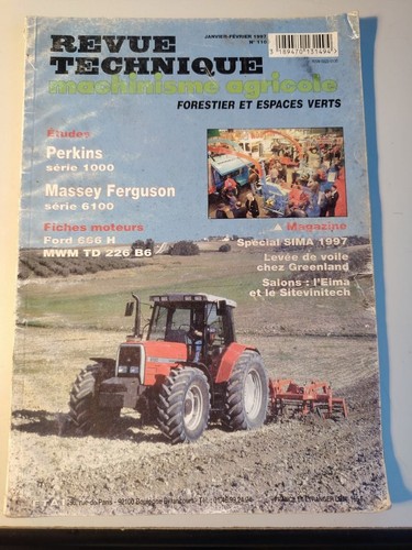 Revue technique tracteur - technique,