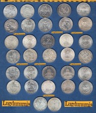 Lot de 16 pièces de 100 Francs Commémorative différentes SUP
