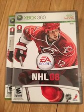 EA SPORTS NHL 08 - XBOX 360 - COMPLETE W/MANUAL - FREE S/H (V)