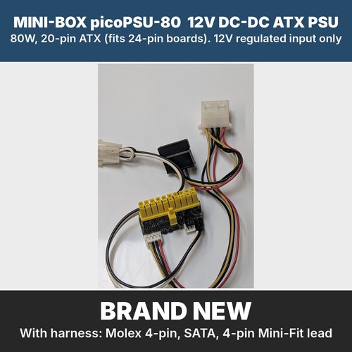 Mini box picopsu 80w - mini-box, 12v