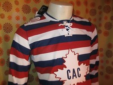 NEUF Ancien MAILLOT REEBOK HOCKEY SUR GLACE CANADIENS DE MONTRÉAL TM WOMEN 2009