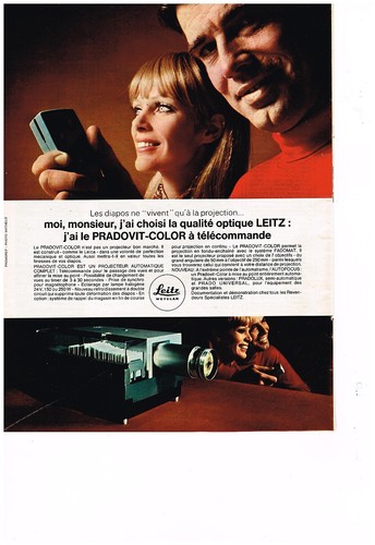 Publicite 1969 leitz - ,