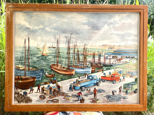 Superbe ancienne affiche - ancienne,