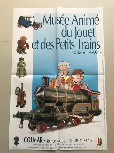 Affiche colmar musée jouet - colmar,