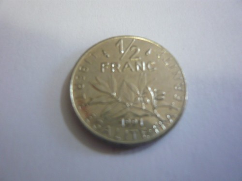 France pièce franc - pièce, 1991