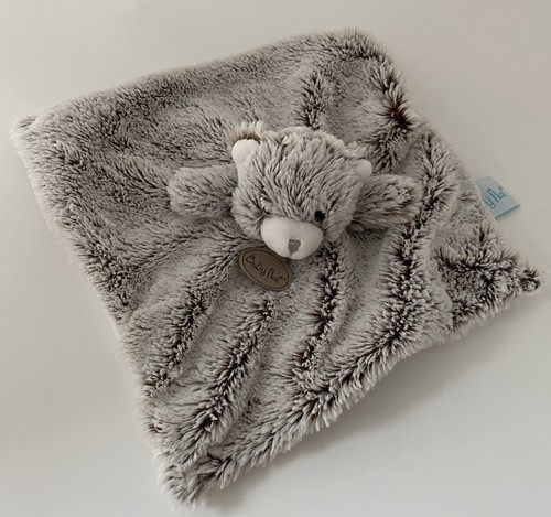 Doudou plat mouchoir ours - plat,