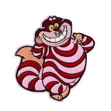 Patch Écusson Chat du Cheshire Alice au Pays des Merveilles (2a) - Thermocollant