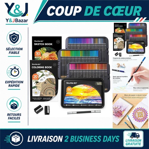 Crayons couleur shuttle - de,