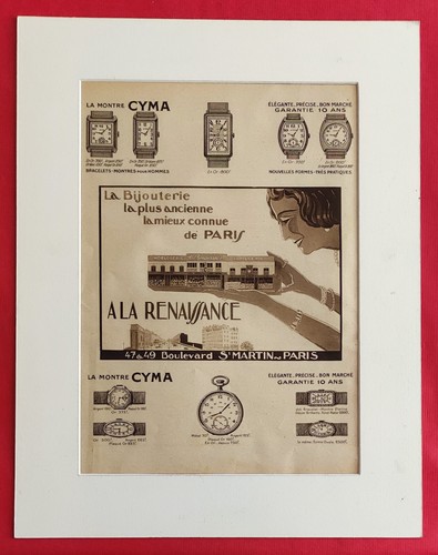 Publicité presse montres - presse:,