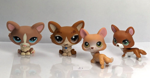 Lot petshop lps - petshop, corgi