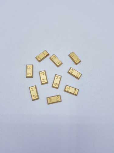 Lego lot lingot or - 10,
