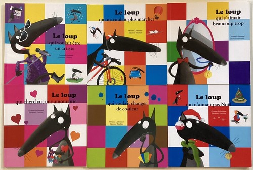 Livres loup qui - livres, le