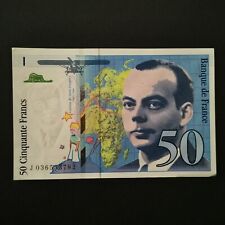 BILLET 50 FRANCS SAINT EXUPERY