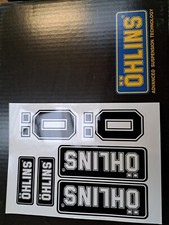 Autocollants / Stickers Ohlins Vinyle Original