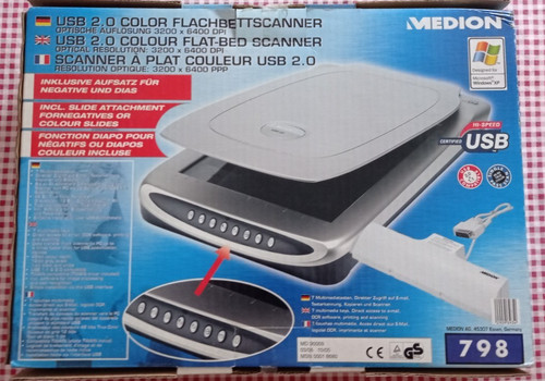 Scanner plat couleur medion - scanner,